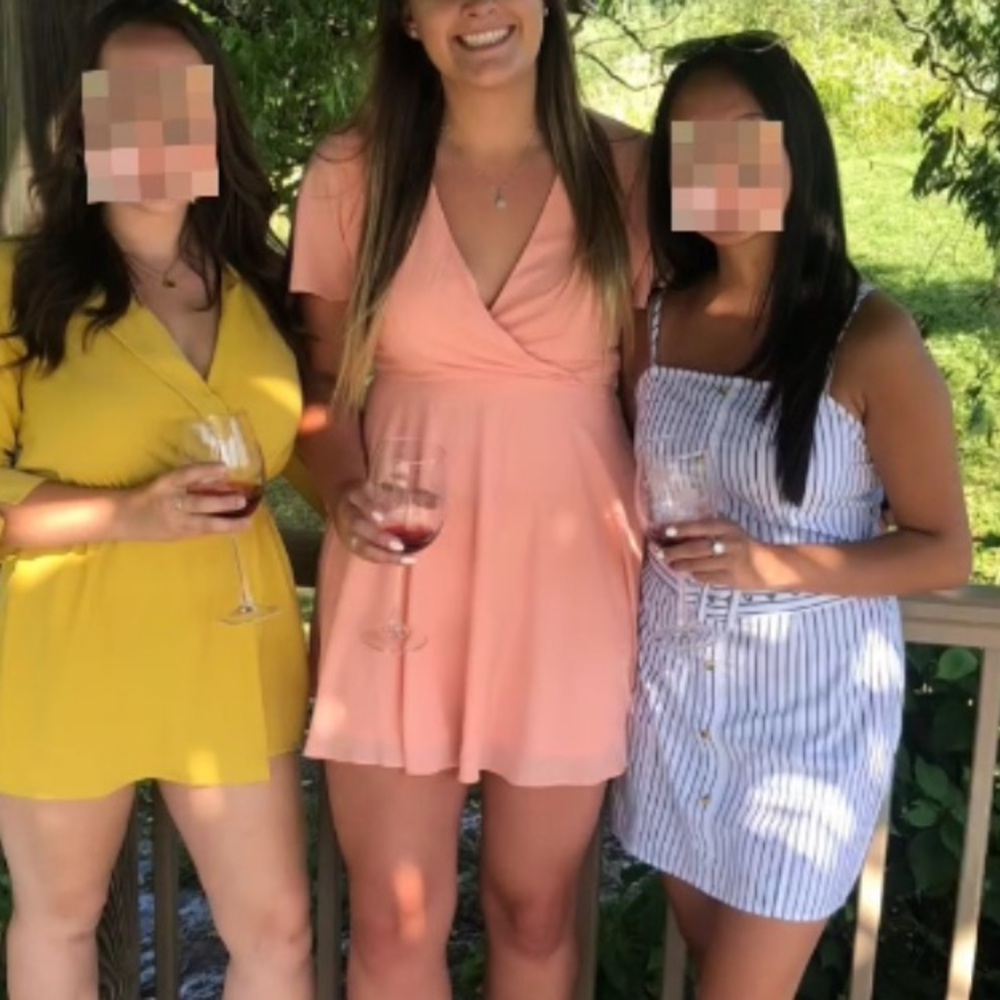 Express Mini Wrap Dress - Picture 4 of 8